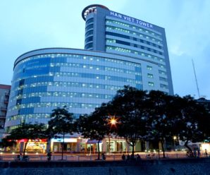 Tòa nhà Hàn Việt Tower, đường Minh Khai, quận Hai Bà Trưng cho thuê văn phòng