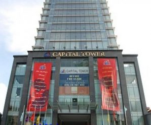 Cho thuê văn phòng trọn gói tại tòa nhà Capital Tower, số 109 Trần Hưng Đạo, Hoàn Kiếm, Hà Nội